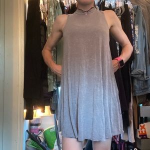 Basic Gray Tank Dress